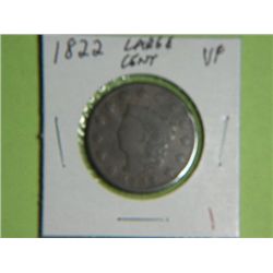 1822 LARGE CENT