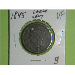 1845 LARGE CENT