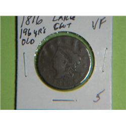 1816 LARGE CENT