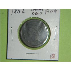 1852 LARGE CENT