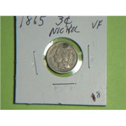 1865 3 CENT NICKEL