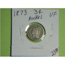1873 3 CENT NICKEL