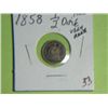 Image 1 : 1858 1/2 DIME