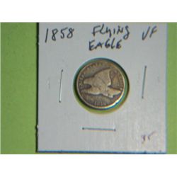 1858 FLYING EAGLE CENT
