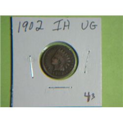 1902 INDIAN HEAD CENT