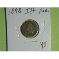 1898 INDIAN HEAD CENT