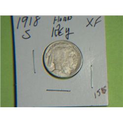 1918 S BUFFALO NICKEL