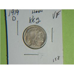 1919 D BUFFALO NICKEL