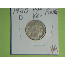 1920 D BUFFALO NICKEL