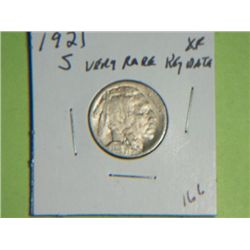 1921 S BUFFALO NICKEL