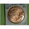 Image 1 : 2011 1 OUNCE COPPER