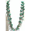 Image 1 : Old Pawn 4-Strand Turquoise & Heishi Shell Necklace