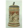 Image 1 : Mettlach stein #2035. Bacchus carousing. 3/10