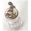 Image 1 : Cut crystal stein. Porcelain lid. King with d