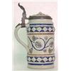 Image 1 : German stoneware stein. Design on face border