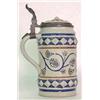 Image 1 : German stoneware stein. Design on face border