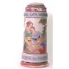 Image 1 : German stein. Two women, one playing the mand