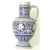 Image 1 : Blue salt glaze pitcher. Putti decoration. No
