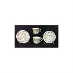 Royal Winton chintz. Old Cottage. Four cups a