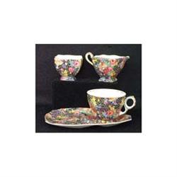 Royal Winton chintz. Hazel. Two Creamers, sug