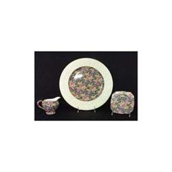 Royal Winton chintz. Hazel. Plate with white