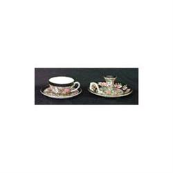 Crown Ducal ware chintz. Ivory. Chamberstick