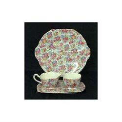 Lord Nelson chintz. Marina. 2 1/2" cream; 2"