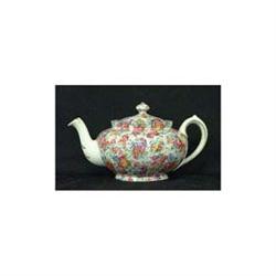 Lord Nelson chintz. Marina. Teapot. Tiny pinh