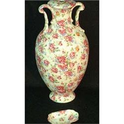 Royal Winton chintz. Victorian Rose. Lamp bas