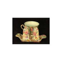 Royal Winton chintz. Rinver. Salt and pepper