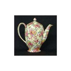 Royal Winton chintz. Cheadle. Teapot. Note in