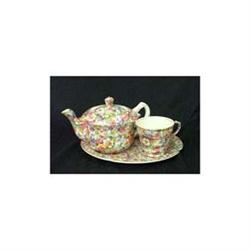 James Kent chintz. Du Barry. Five pieces: 4 3