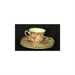 James Kent Longton chintz. Du Barry. Two 2 1/