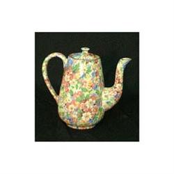 James Kent chintz. Apple Blossom. Teapot. Due