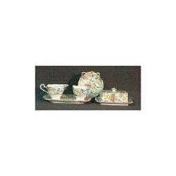 Royal Winton chintz. Fireglow. 2 1/4  cream a