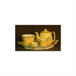 Royal Winton chintz. Yellow. Breakfast set on