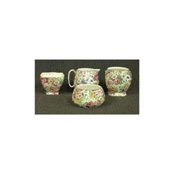 Royal Winton chintz. Summertime. Four pieces: