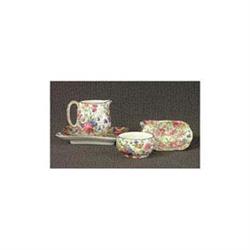 Royal Winton chintz. Summertime. Eight pieces