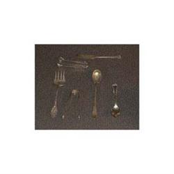 Sterling silver flatware seven pieces. Olive