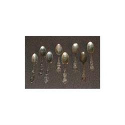 Ten sterling souvenir spoons. 8.84 t oz. $70-