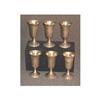 Image 1 : Six sterling silver cordials in a presentatio
