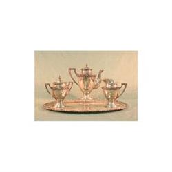 Tea set marked Mexico, sterling, and 0.925. O