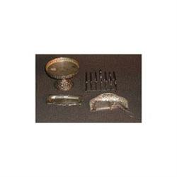 Five miscellaneous sterling pieces. Small Rep