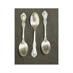 Twelve sterling demitasse spoons, unknown mak