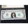 Image 1 : 2003 US Federal Reserve Note $1; Boston MA Reserve; Lone Star State Bill