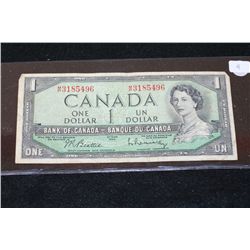 1954 Canada $1 Foreign Bank Note