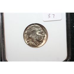 1938-D Buffalo Nickel; NGC Graded MS66