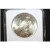 Image 2 : 1923 Peace $1; NGC Graded MS63