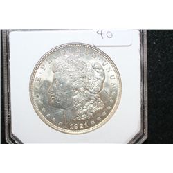 1921 Silver Morgan $1; PCI Graded MS63
