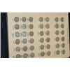 Image 1 : World Coin Library Roosevelt Dime Book; 1946 thru 1992-S; Lot of 71 Coins-Incomplete
